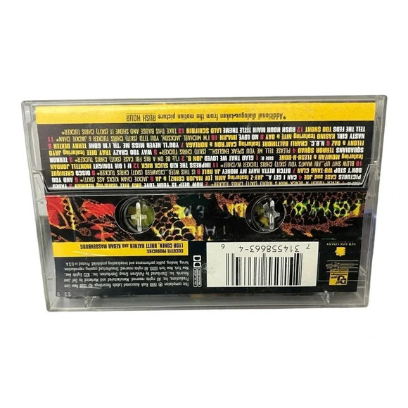 Def Jam's Rush Hour Soundtrack Audio Cassette Tape Jay-Z Ja Rule Chris Tucker - Picture 3 of 8